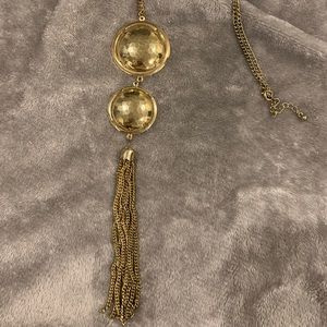 Tassel Gold Necklace